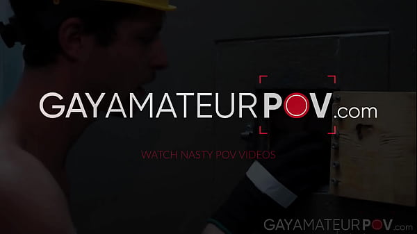 Deep ass drilling during a demolition by construction buddies Benjamin Blue and Colt Spence