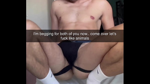 Horny Twink Wants a Threesome – Sending Nudes to Two Hot Guys