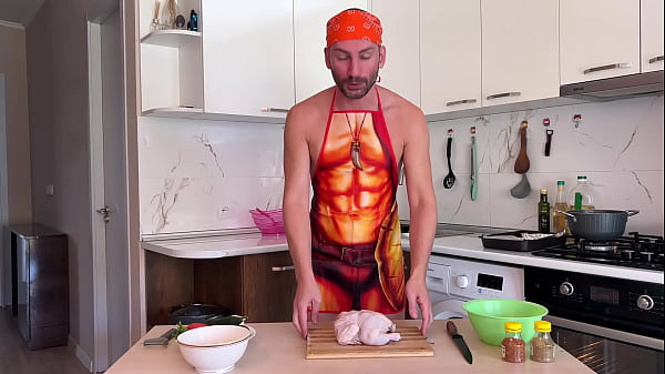 The chef seduced an invited guest during the show and fucked his mouth – 576