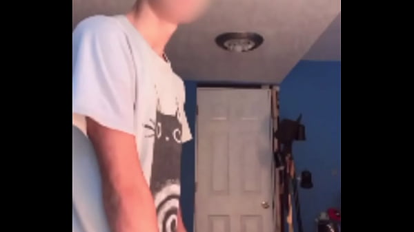 Young boy squirts a load